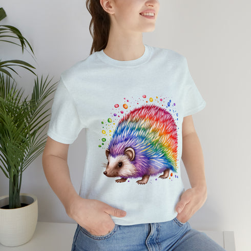 Rainbow Hedgehog - Short Sleeve Tee